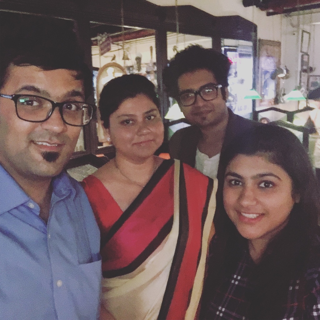 With my Team Chitra, Rahul & Kritika Adtech Delhi 2016 (3)