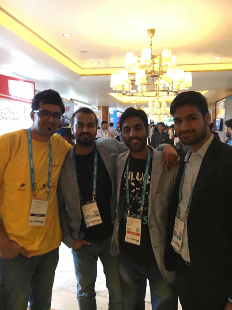 With WittyFeed Founders Adtech Delhi 2016 (8)