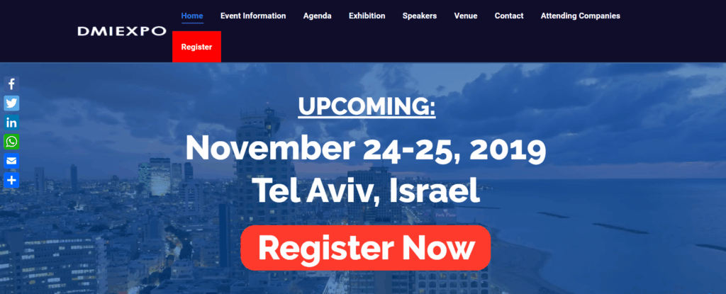 DMIEXPO Nov 2019: Digital & Affiliate Marketing International Expo