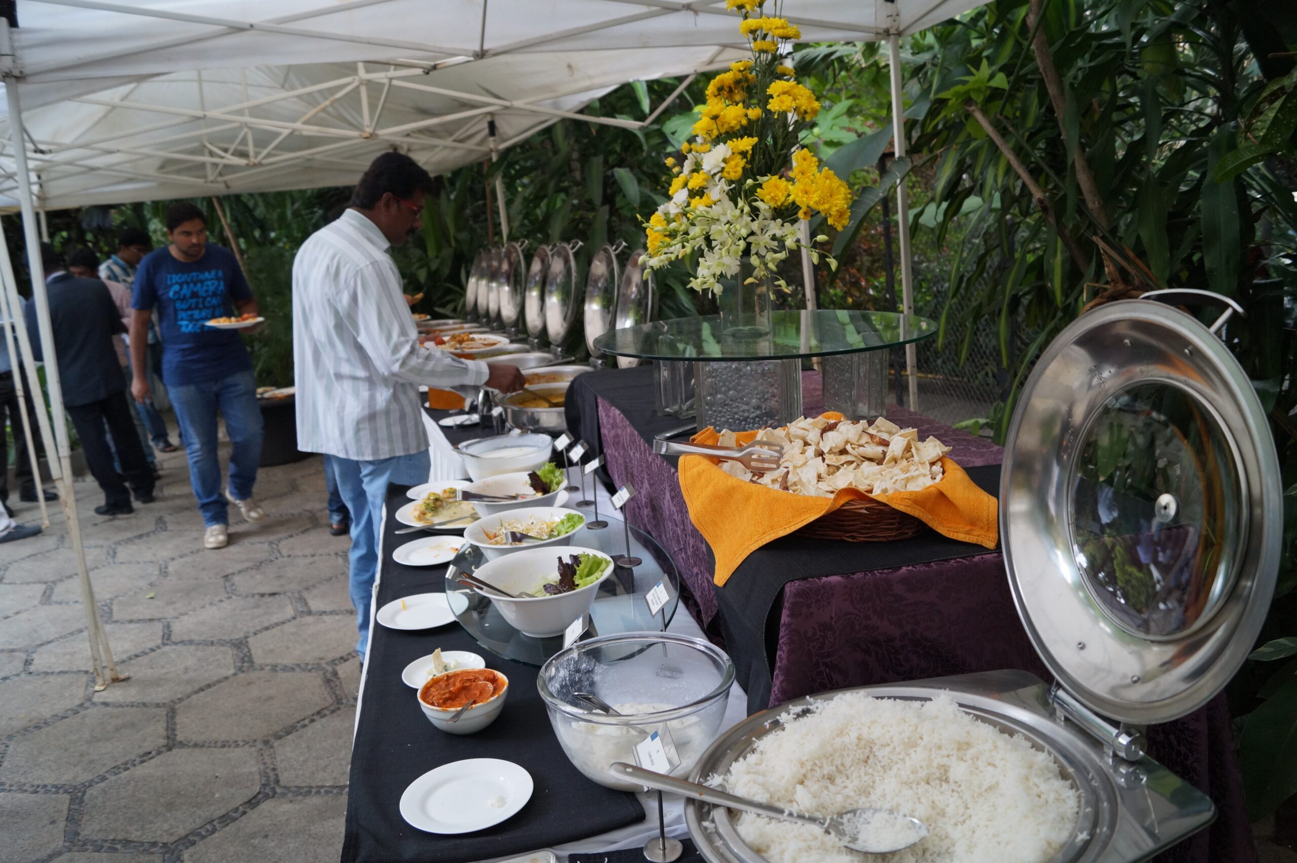 Delicious food at Hotel Taj West End Domain X 2015