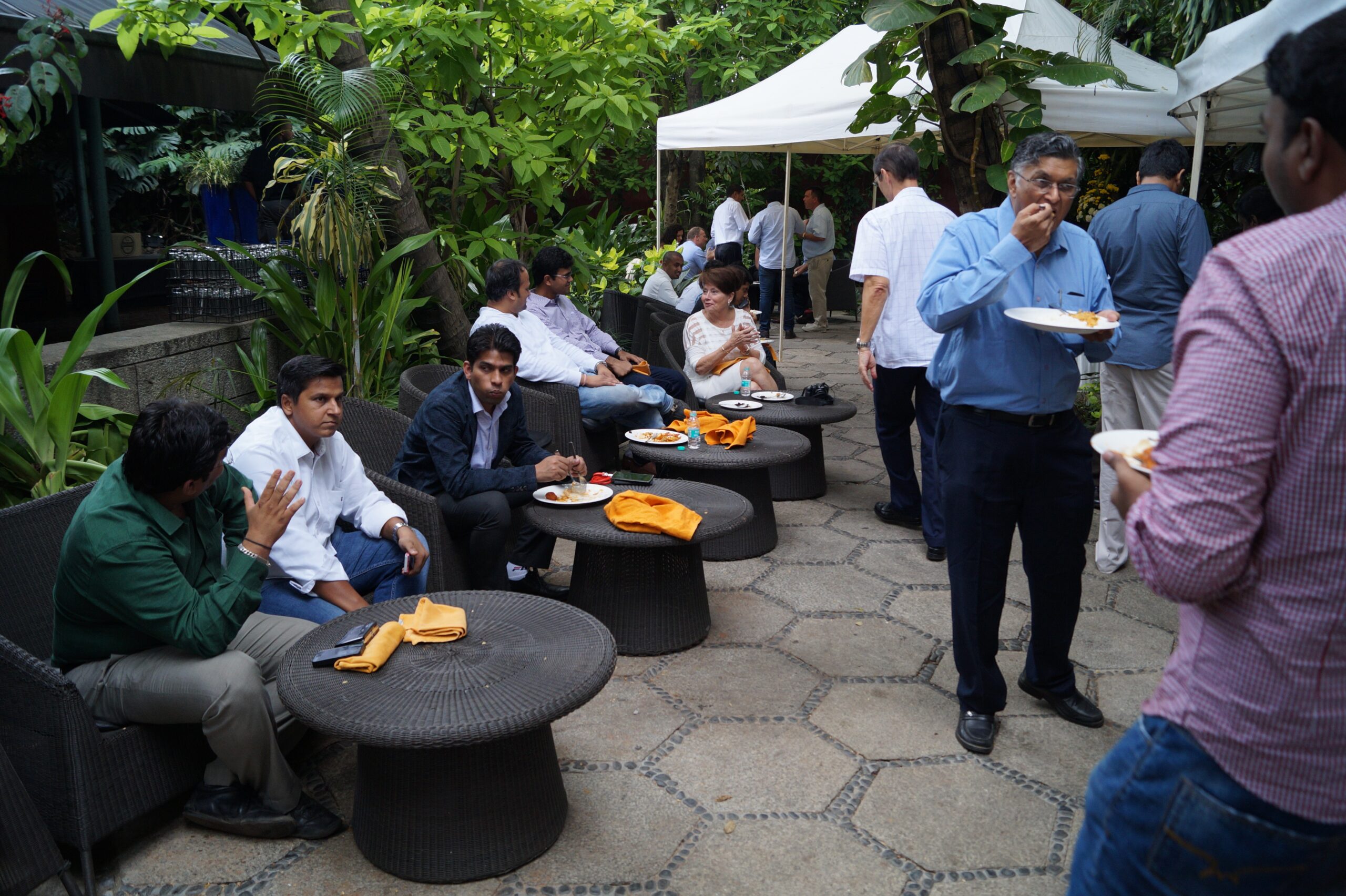 Day 1 Networking at DomainX Hotel taj West End Bangalore beauty