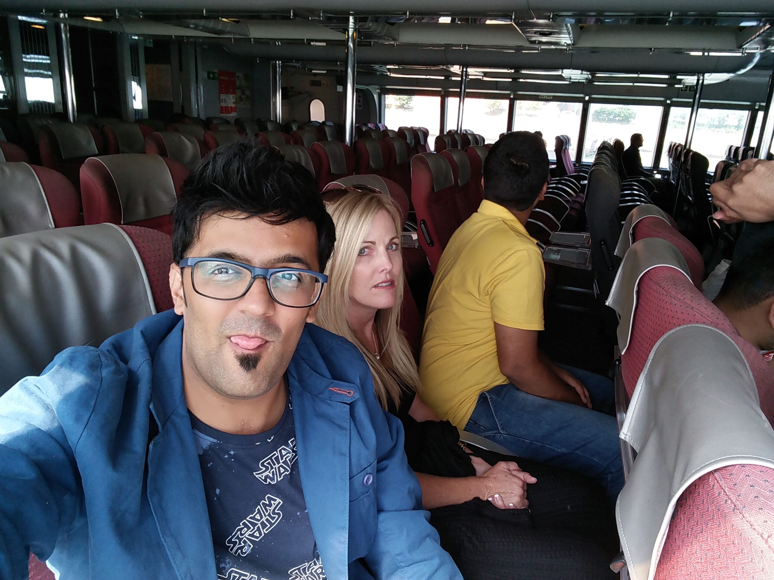 With Andee Hill Ferry Ride Crazy IMG_20150904_100817