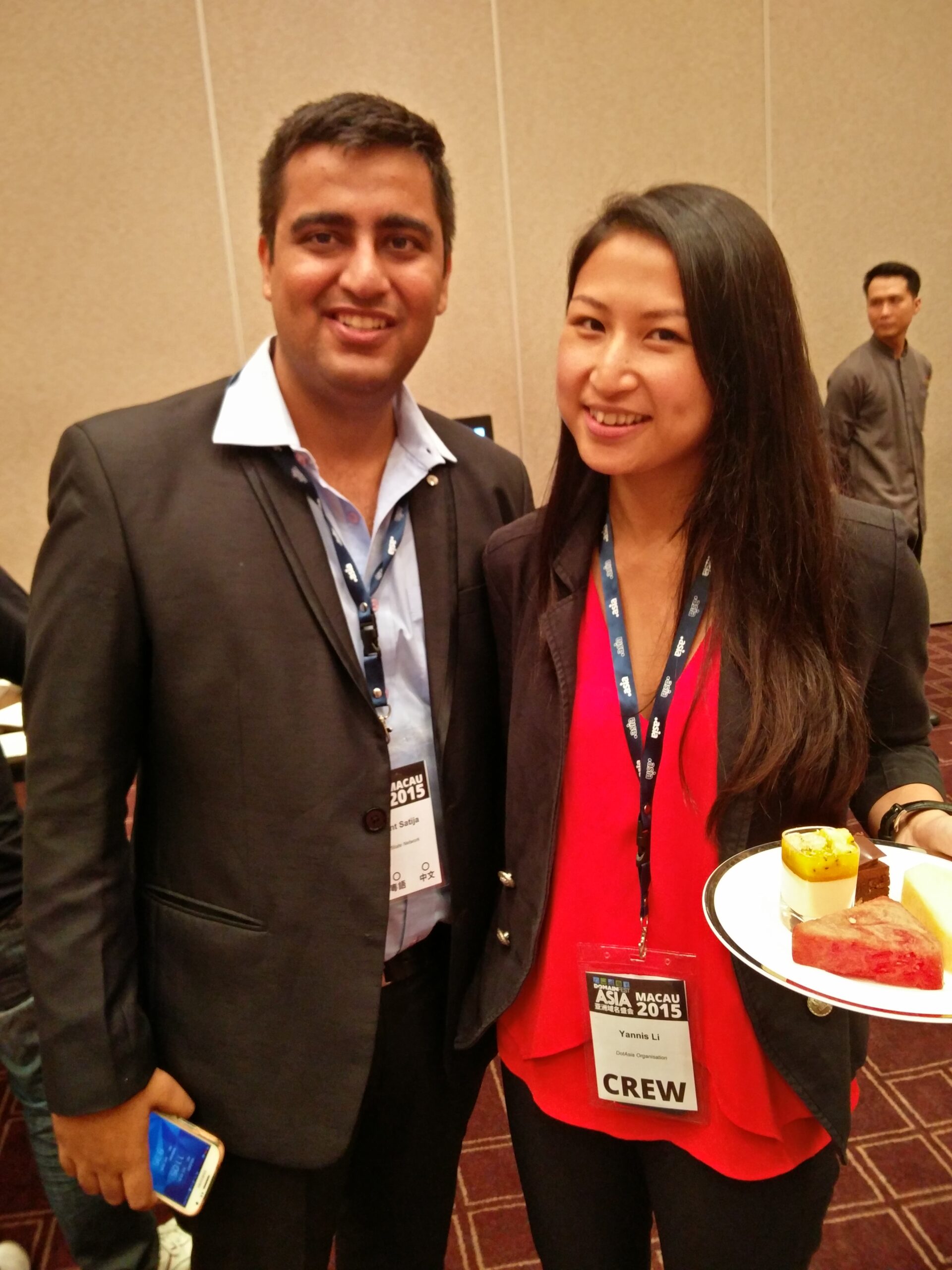 Siddhant Satija with Yannis Li IMG_20150905_133512