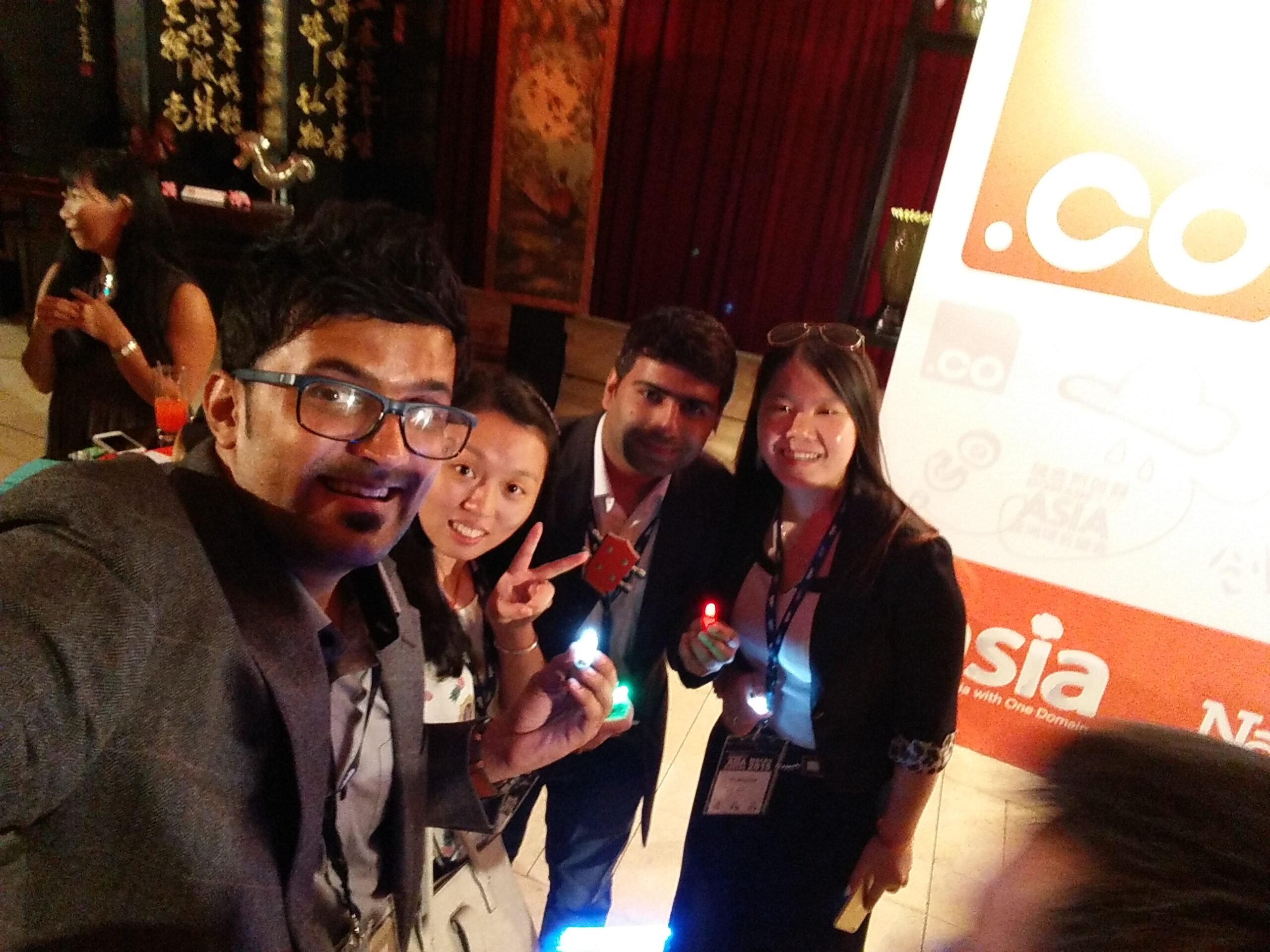 Made some friends at Domainfest Party IMG_20150905_200441