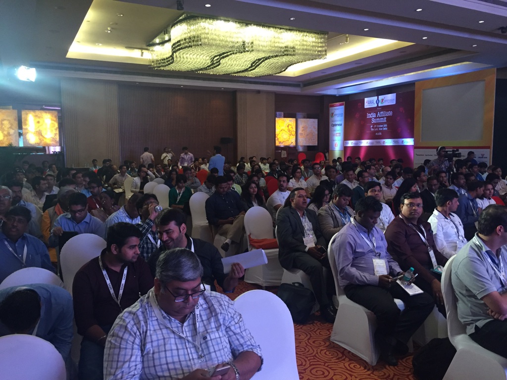 India Affiliate Summit 2015 Delhi India Affiliate Summit 2015 Delhi crowded