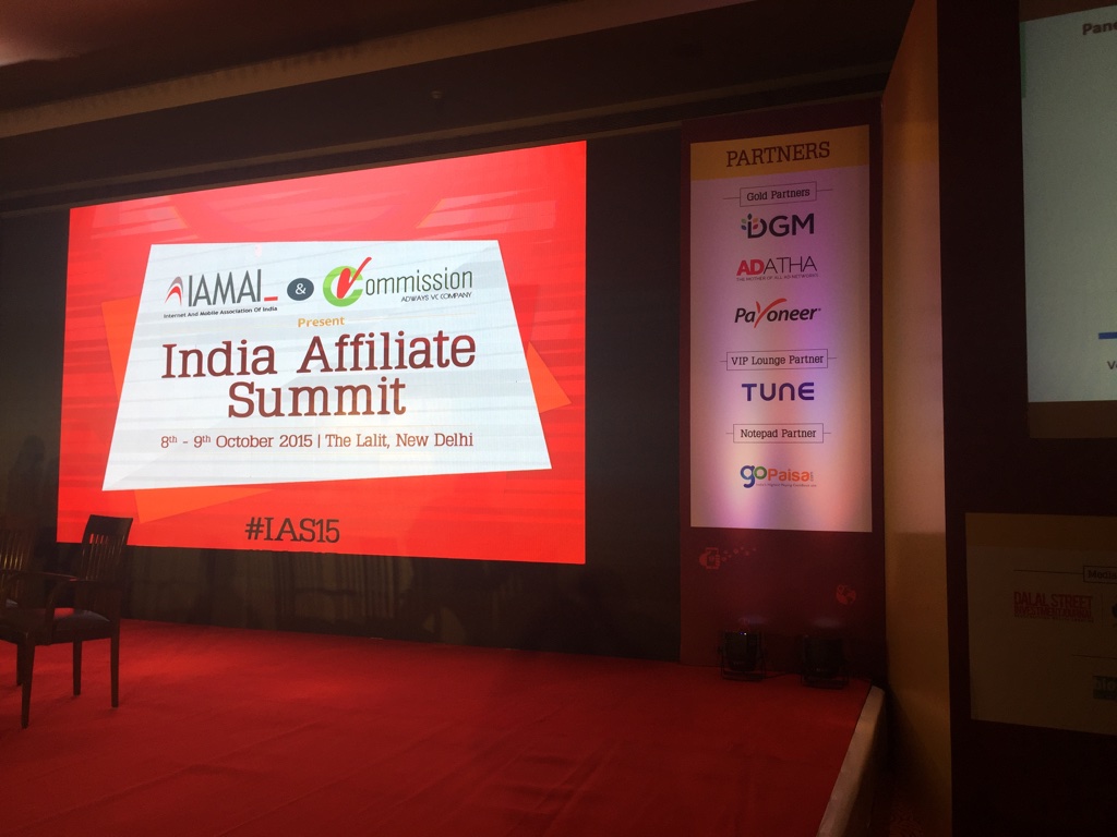 India Affiliate Summit 2015 Delhi India Affiliate Summit 2015 Delhi success