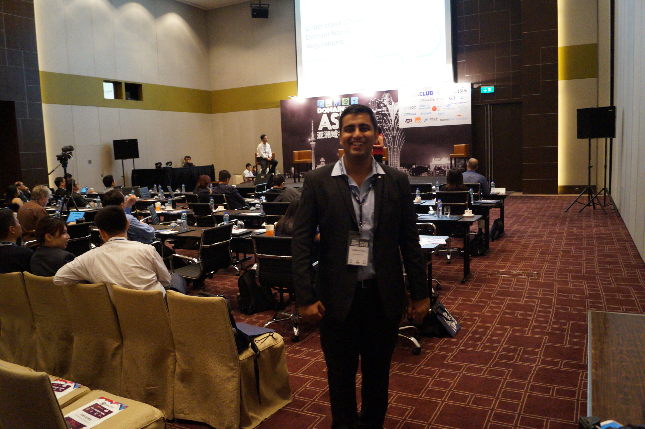 Siddhant Satija Domainfest 2015 Macau Siddhant Satija Domainfest 2015 Macau