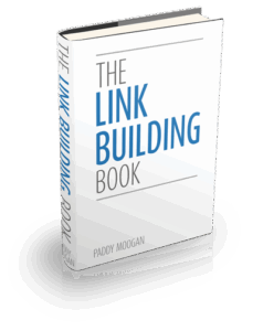 The Link Building Book written by Paddy Moogan