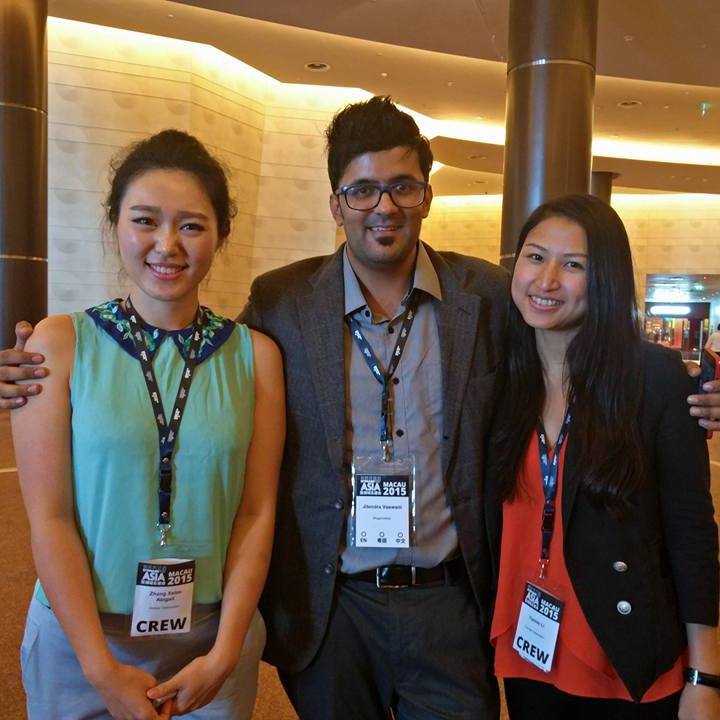 With Yannis Li and Xiao Chan dotasia team With Yannis Li and Xiao Chan dotasia team