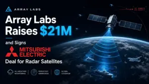 Array Labs Raises $21M and Signs Mitsubishi Electric Deal for Radar Satellites