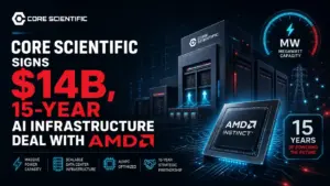 Core Scientific Signs $14B, 15-Year AI Infrastructure Deal With AMD
