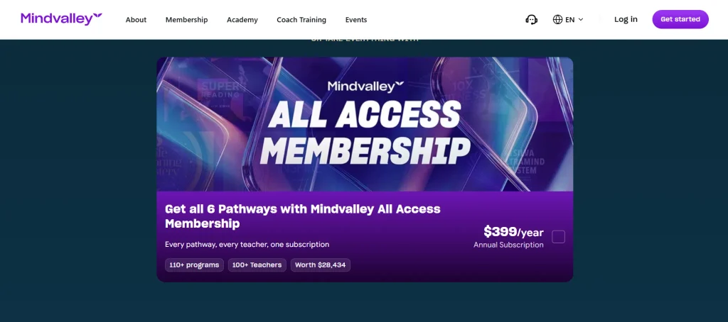 Mindvalley Membership