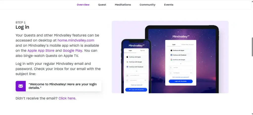 Mindvalley step 1