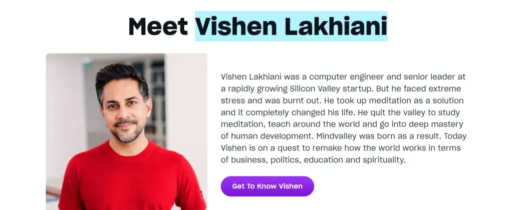 Vishen Lakhiani mindvalley
