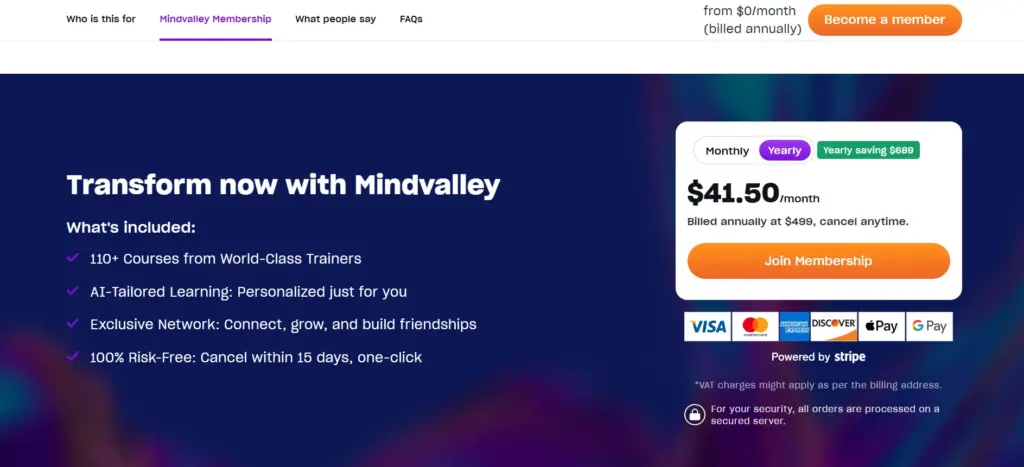 mindvalley Membership