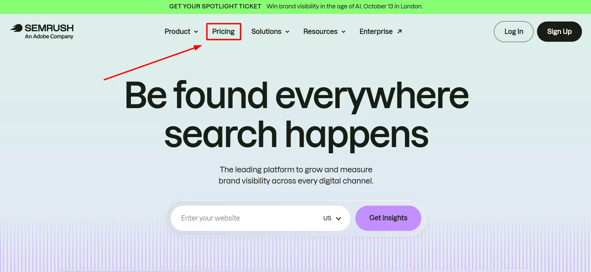 semrush login 1