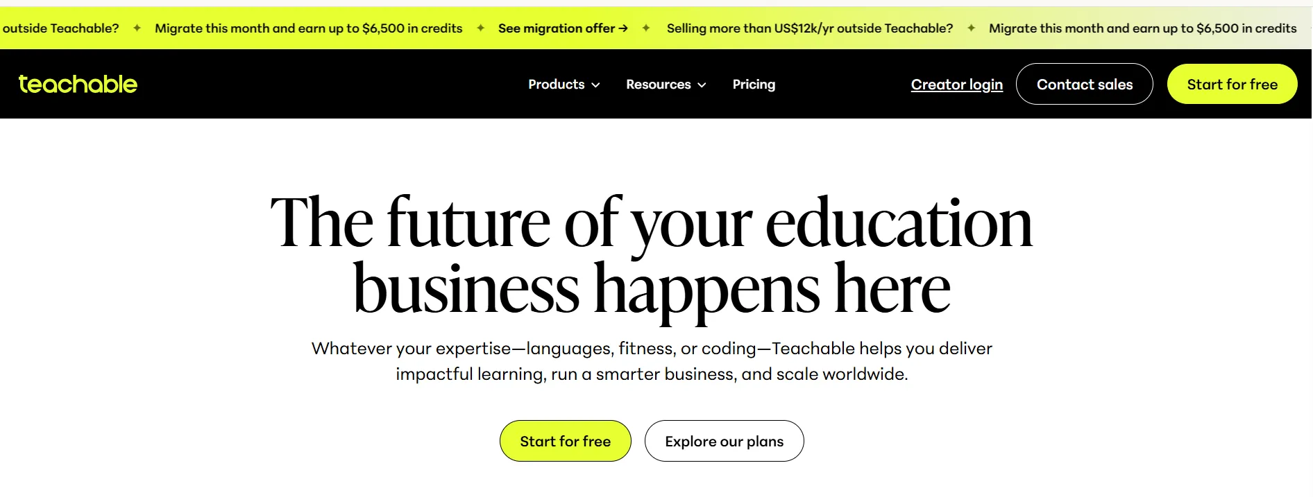 Teachable coupon