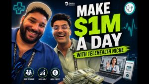 Adam Pivko, CMO of Direct Meds, talking telehealth affiliate marketing on Inside A Hustler's Brain podcast with Jitendra Vaswani