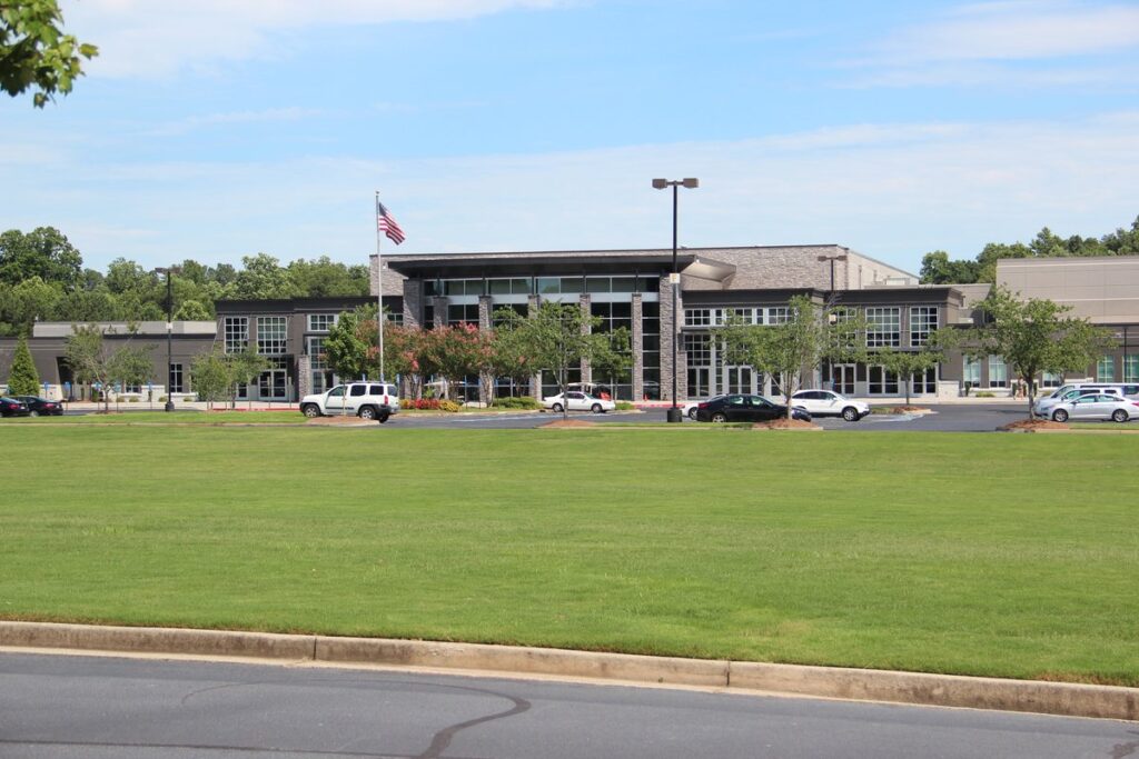 North Point Community Church in Alpharetta, Georgia, the church Andy Stanley founded, part of the Andy Stanley net worth story