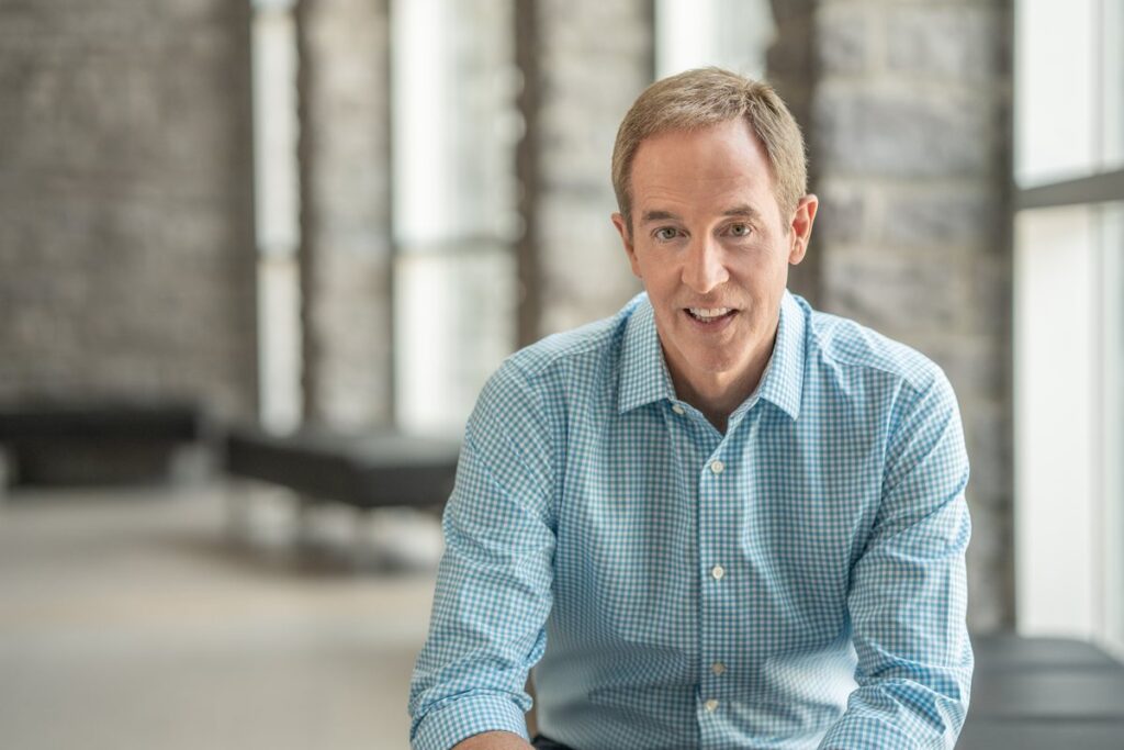 Andy Stanley portrait, the Atlanta pastor and author behind Andy Stanley net worth