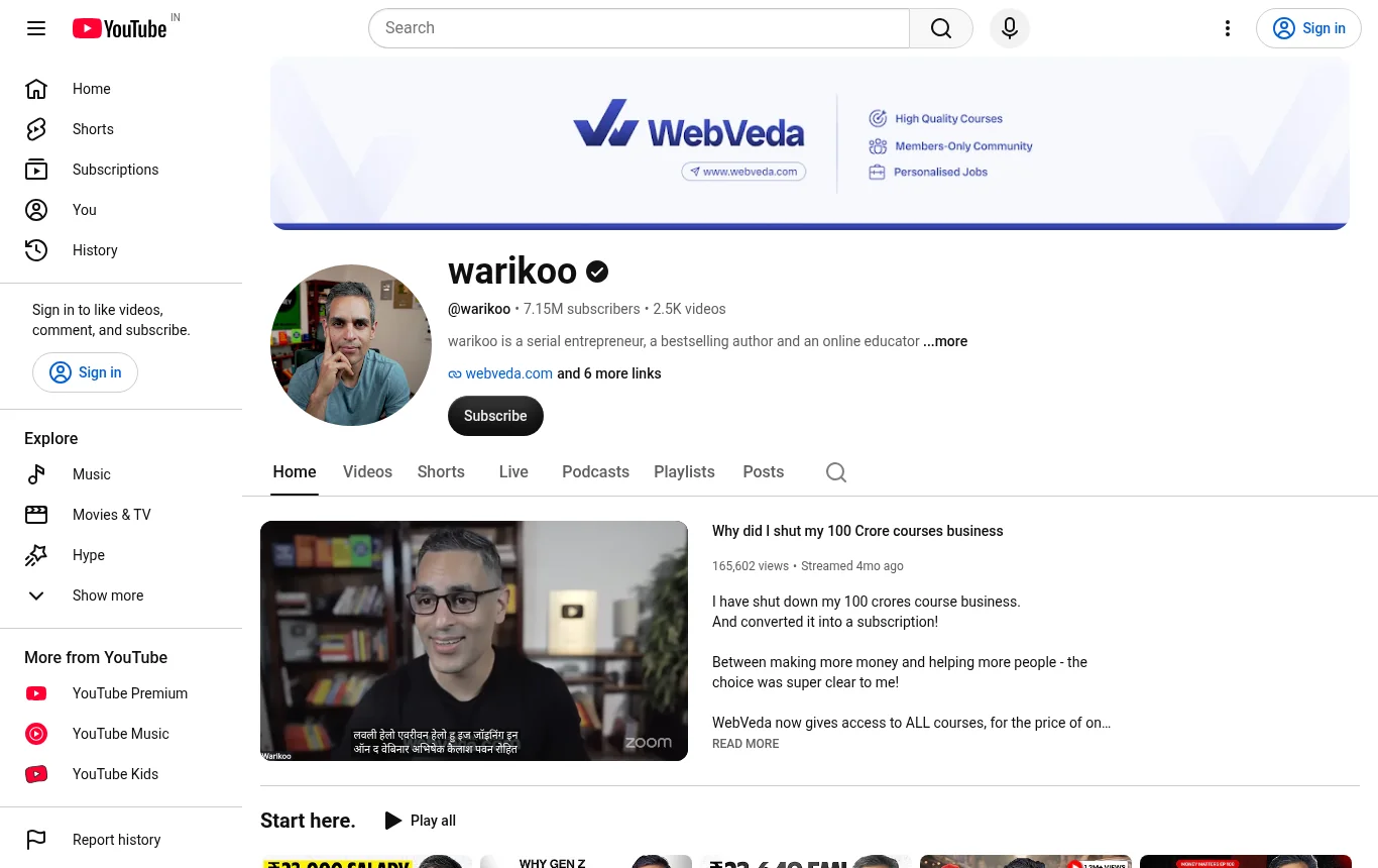 Ankur Warikoo Net Worth - official YouTube channel Ankur Warikoo Net Worth - official YouTube channel