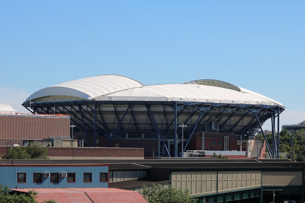 Arthur Ashe Stadium in New York, where Bugha won the Fortnite World Cup prize that started Bugha net worth