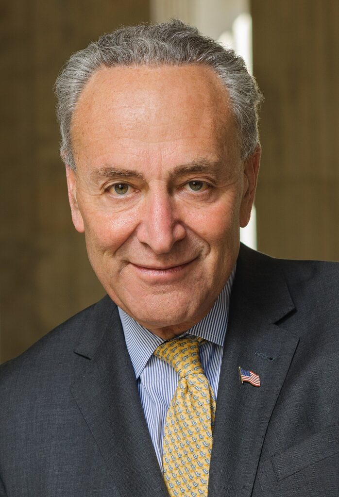 Chuck Schumer official Senate portrait, the senator whose net worth comes from public service