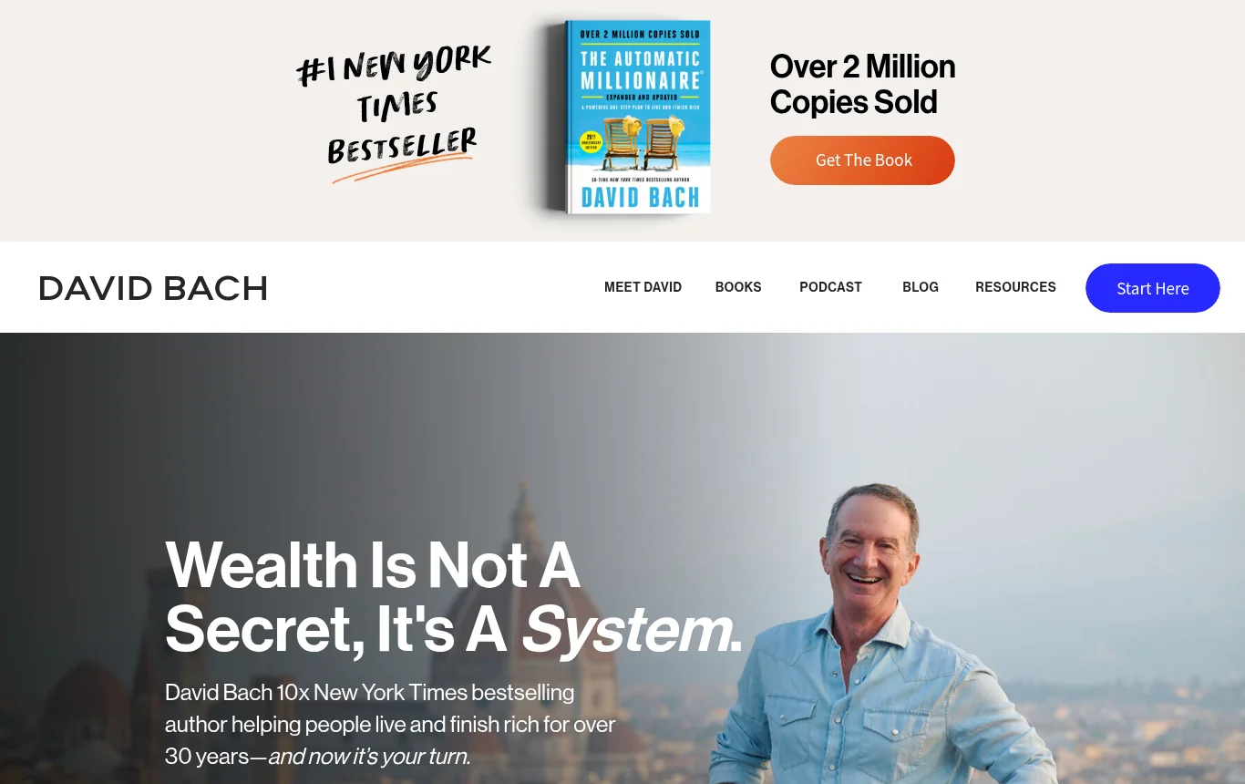 David Bach Net Worth - official website David Bach Net Worth - official website