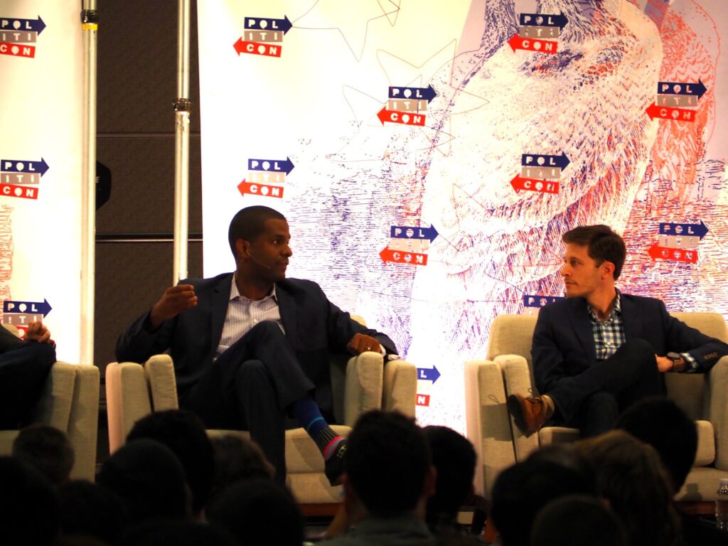 David Pakman on a Politicon panel with Bakari Sellers, as live events add to David Pakman net worth