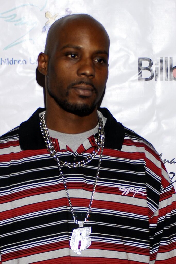 DMX at an Academy Awards afterparty in 2007, during the film years that added to DMX net worth