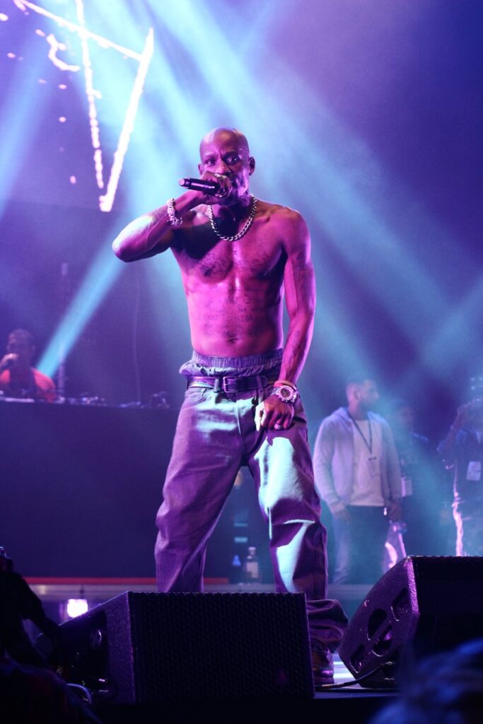 DMX performing live at the Twenty Four Festival in 2014, as touring income shaped DMX net worth