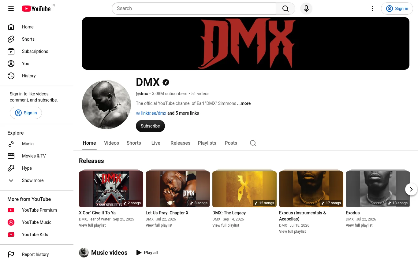 DMX Net Worth - official YouTube channel DMX Net Worth - official YouTube channel