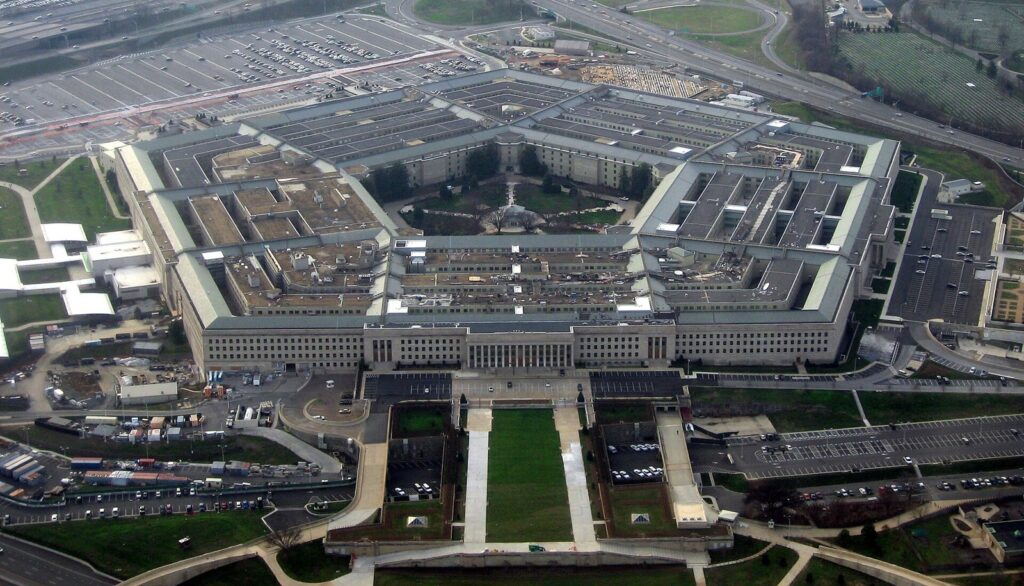 The Pentagon from the air, the agency behind the AEY contract that shaped Efraim Diveroli net worth