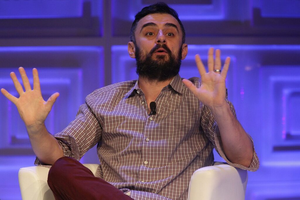 Gary Vaynerchuk speaking at the WTTC Global Summit as VaynerMedia co-founder, a key part of Gary Vaynerchuk net worth