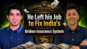 Harshit Jain, co-founder of CoverSure, on insurance in India at Inside A Hustler's Brain podcast with Jitendra Vaswani