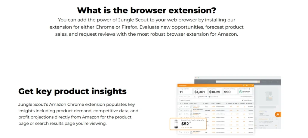 Jungle scout browser extension