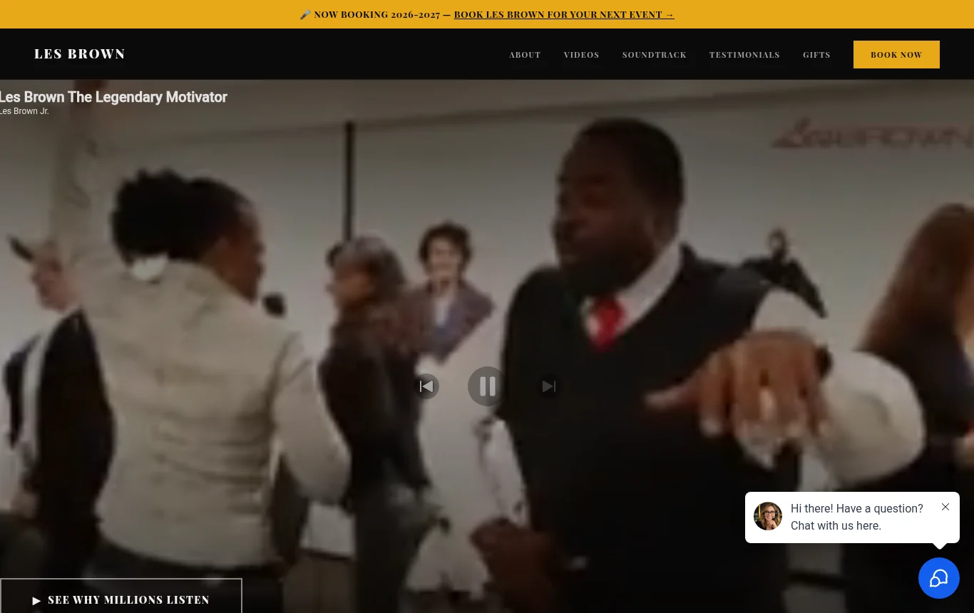 Les Brown Net Worth - official website Les Brown Net Worth - official website