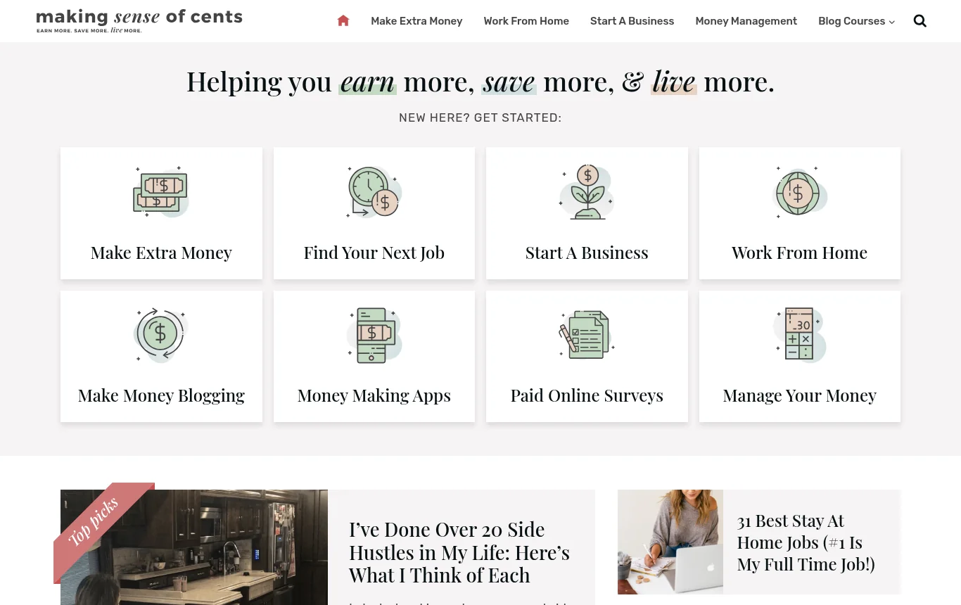Making Sense of Cents - official website Making Sense of Cents - official website