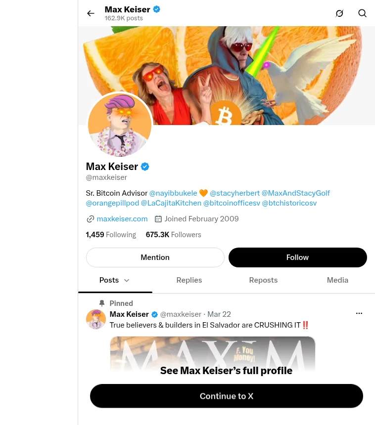 Max Keiser Net Worth - official X profile Max Keiser Net Worth - official X profile