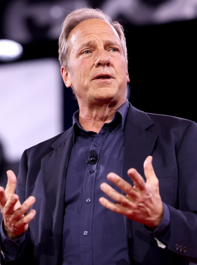 Mike Rowe portrait, the Dirty Jobs host behind his net worth