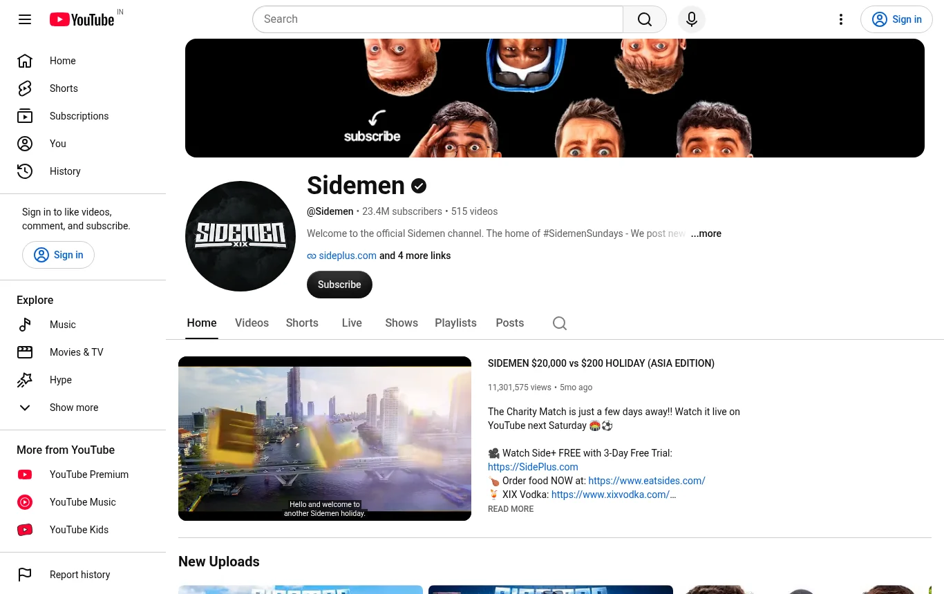 Sidemen Net Worth - official YouTube channel Sidemen Net Worth - official YouTube channel