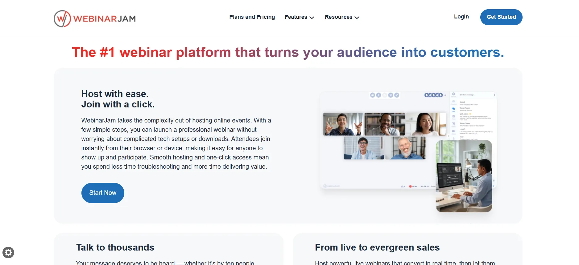 Webinarjam Experience