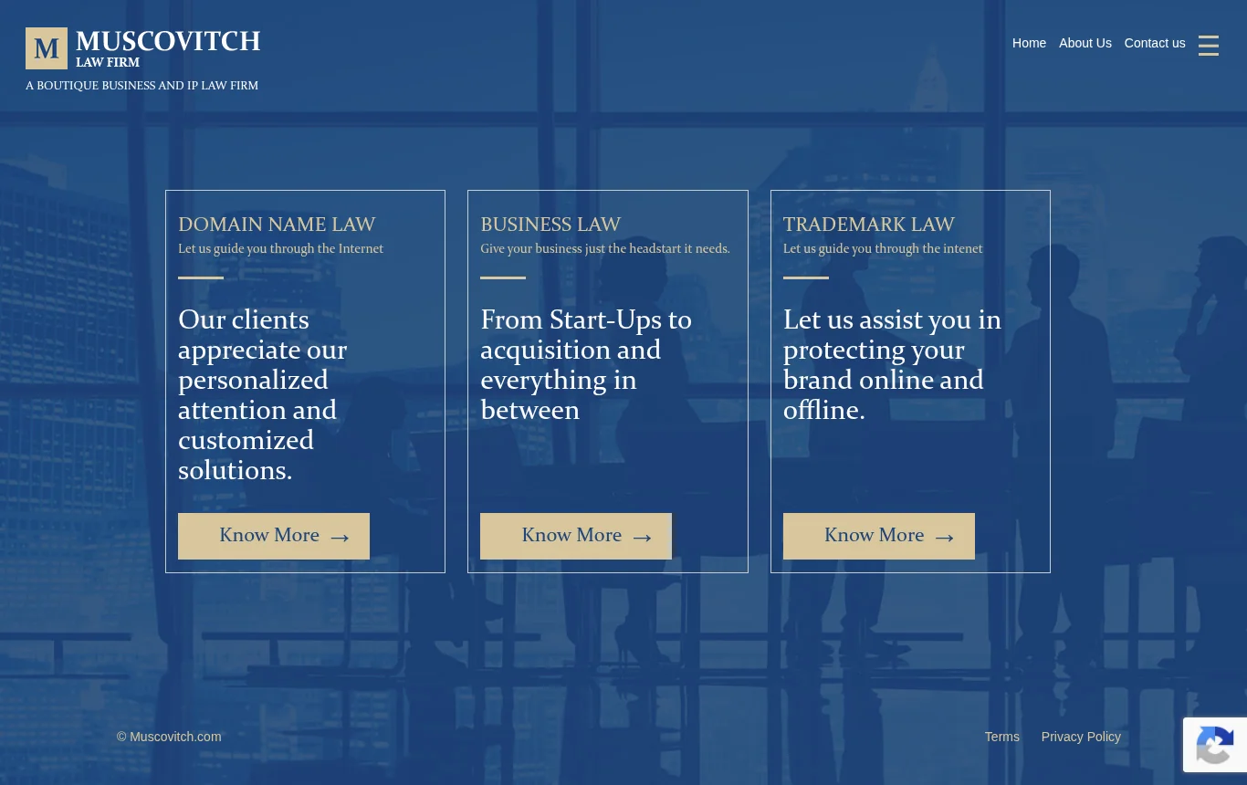 Muscovitch Law - official website Muscovitch Law - official website